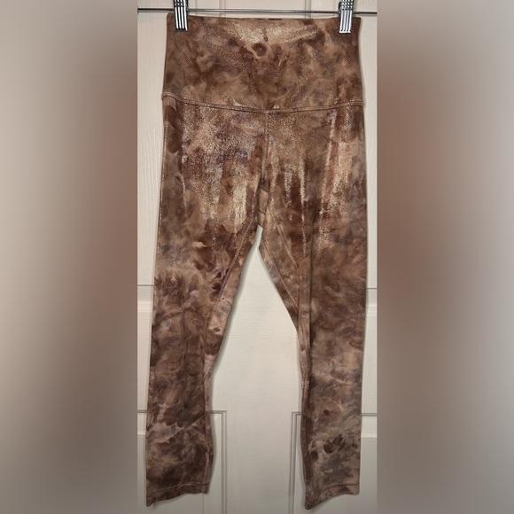 Lululemon Align Crop with Pockets 23" *Shine Diamond Dye Misty Shell/ Size 4 - Picture 4 of 10